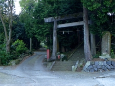 そんな道行きは浦奥の大美和神社へ